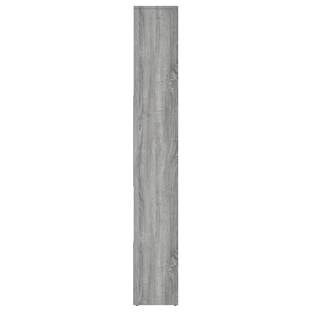 Libreria Grigio Sonoma 67x24x161 cm in Legno Ingegnerizzato