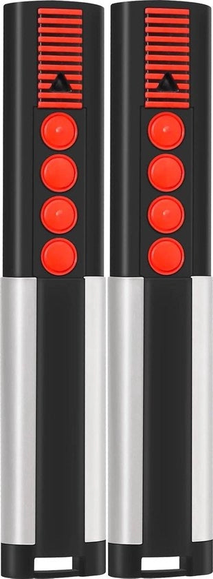 Pulsante remoto per porte garage - Universale - Invio manuale - Pulsante remoto a radiofrequenza - 868 MHz - 2 pezzi