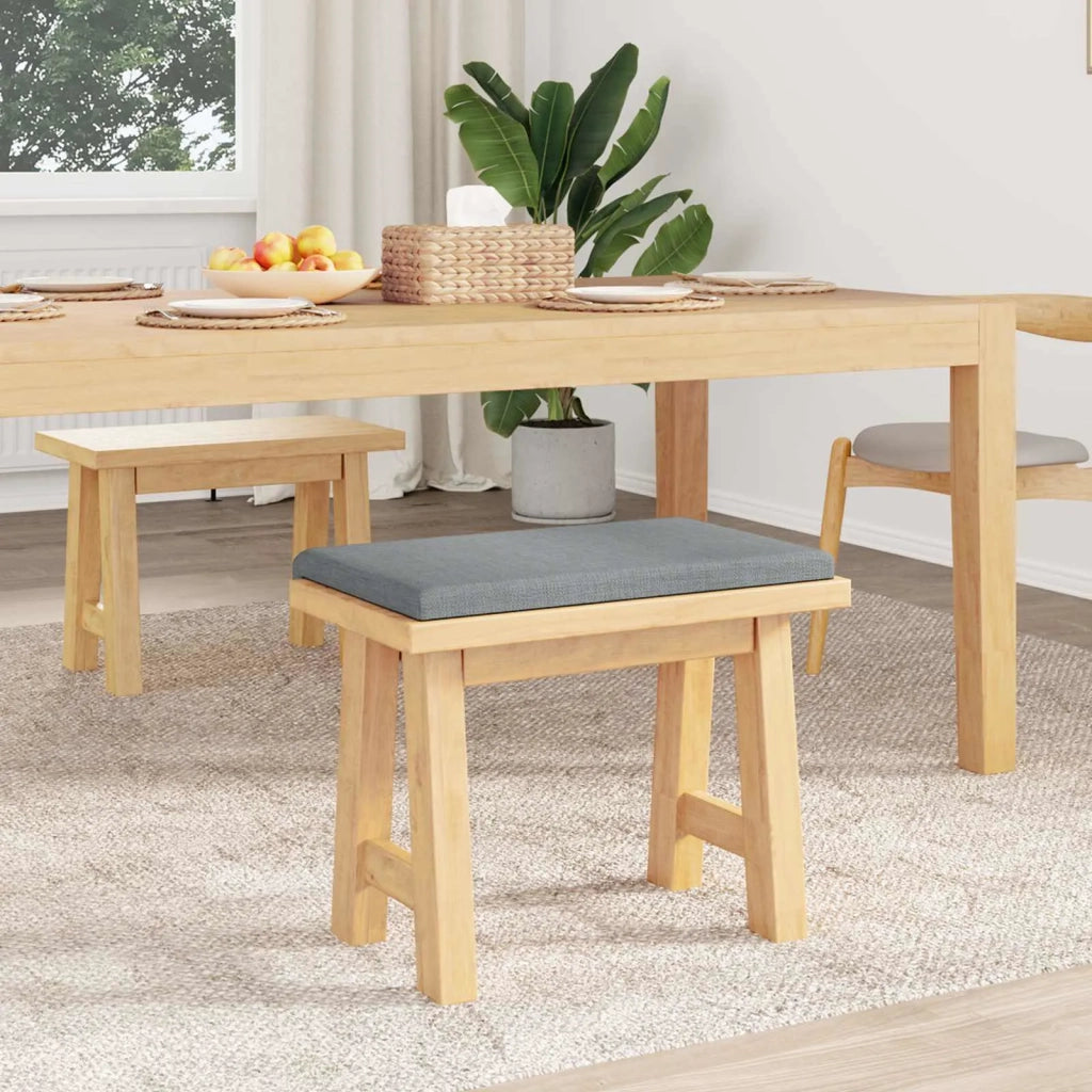 Cuscino per panchina Tessuto Grigio Chiaro Profondità 35 cm 42043162