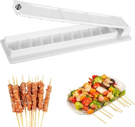 Fatto a Sate - Fatto a Spiedino - Resistente al Calore - Fatto a Sbatudine - Fatto a Spiedino - Cucina Kebab in Modo Semplice