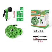 Trade Shop - Tubo Estensibile Giardino 2,5-7,5 Mt Pistola 7 Funzioni Per Irrigazione 9369405 -