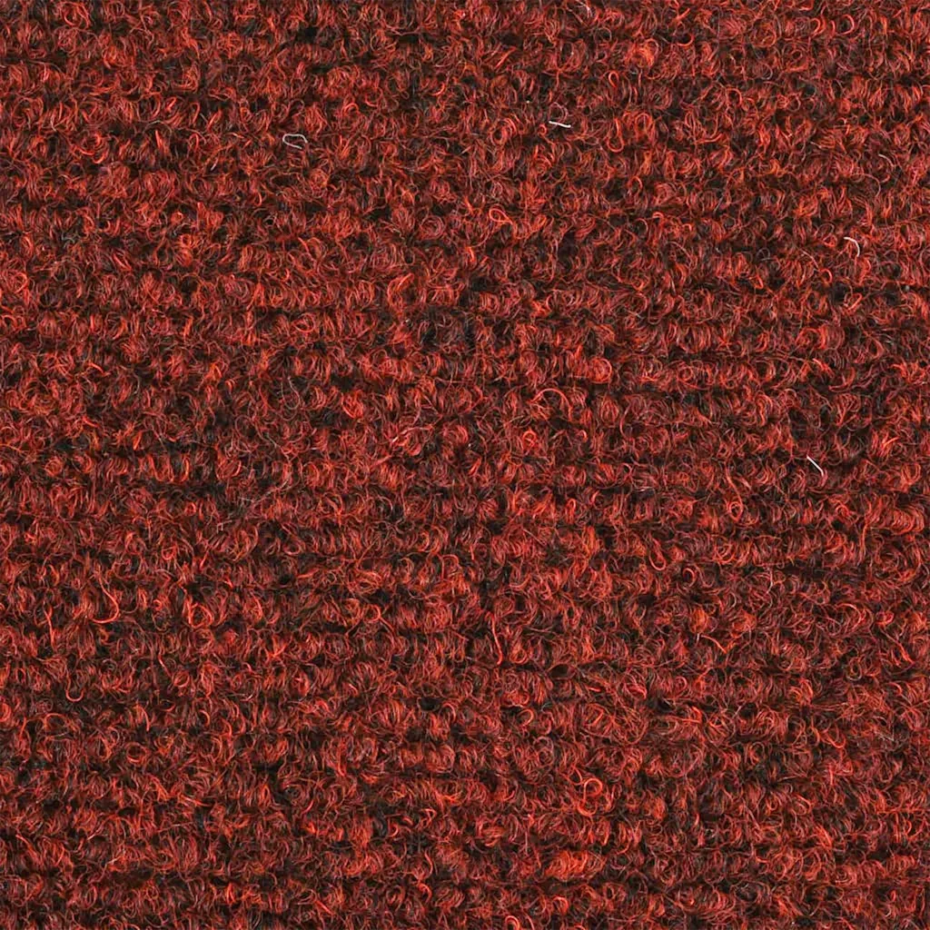 Tappetini per scale autoadesivi 30 pz 60x25 cm Bordeaux Rosso Rettangolari 3365707