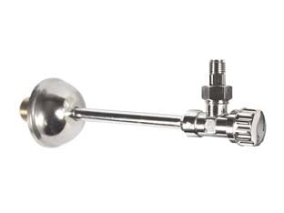 RUBINETTO PER CASSETTA WC CON CANNETTA  3/8x3/8