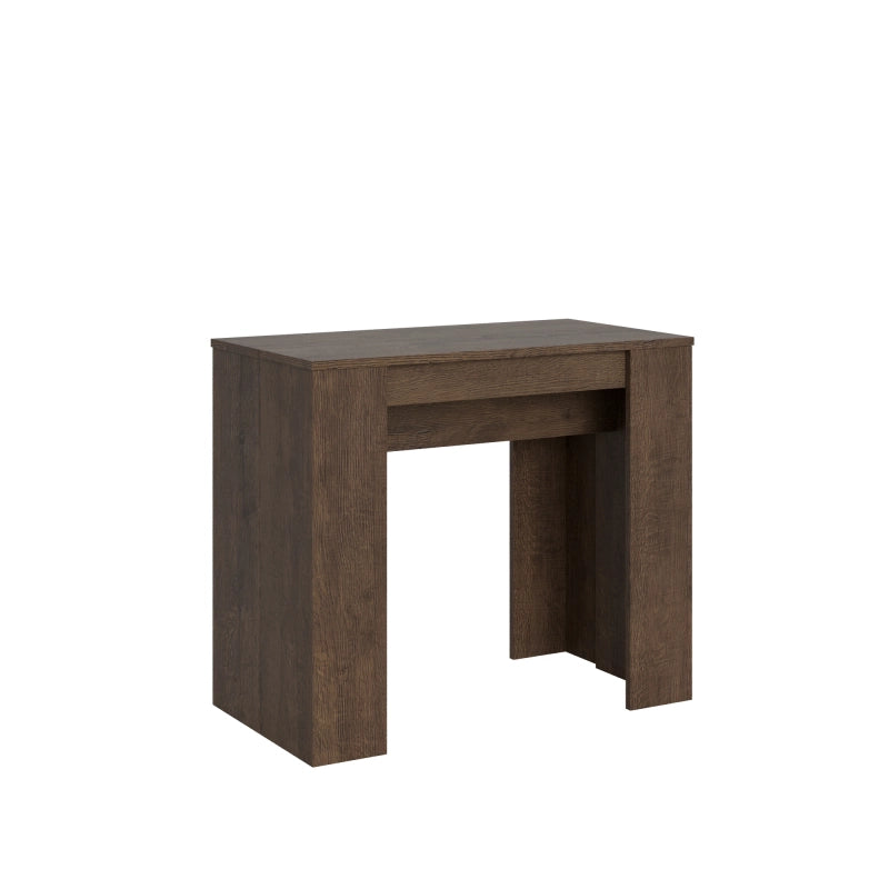 Consolle allungabile 90x40/308 cm Basic - Noce