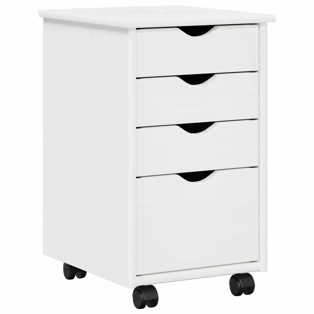 Set di Scrivania e Armadietto 2 pz Bianco 3438766