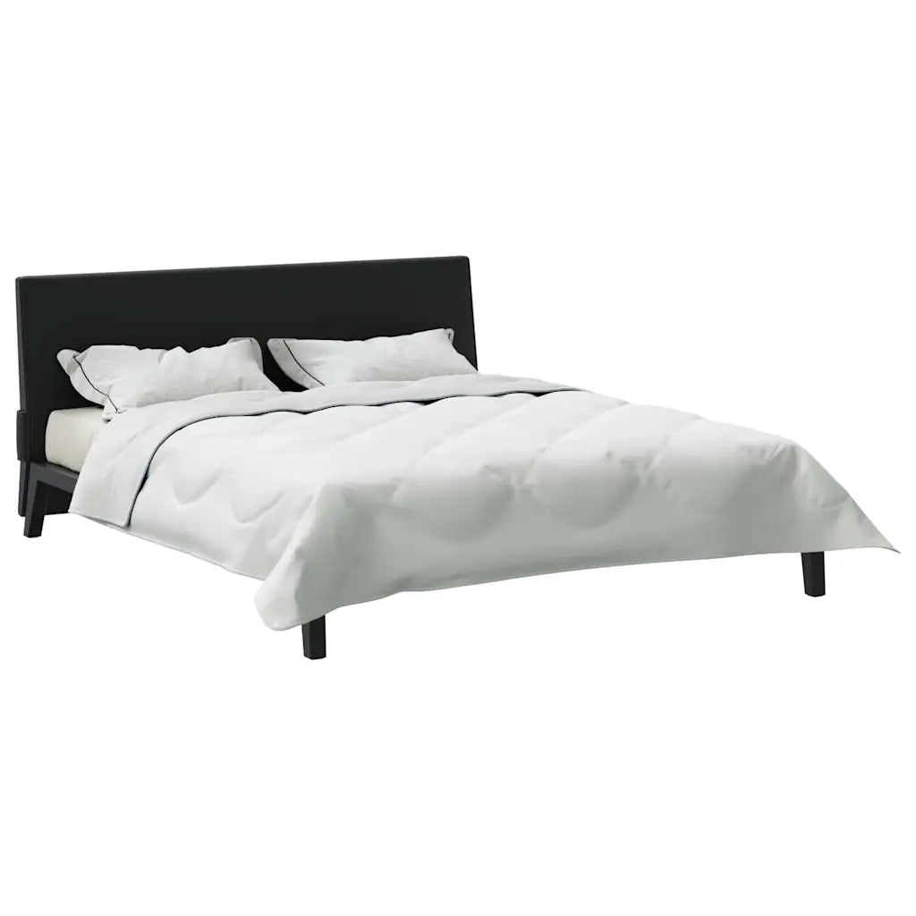 vidaXL Trapunte & Duvet Bianco 200 x 220 cm Microfibra