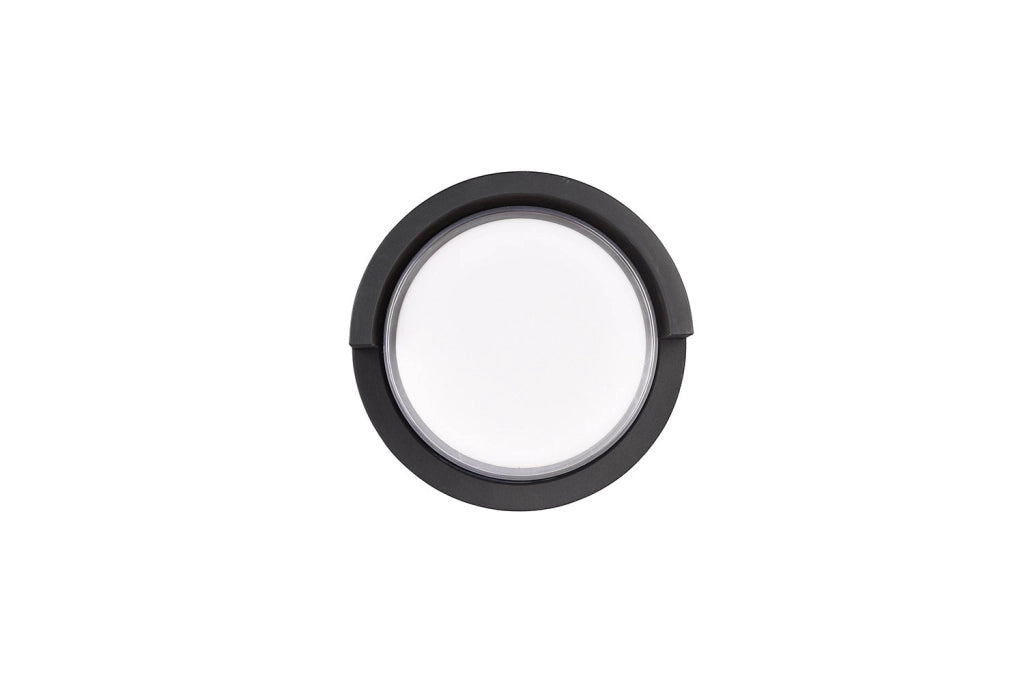 Applique da Esterno a LED SMD in Tessuto Nero Opaco