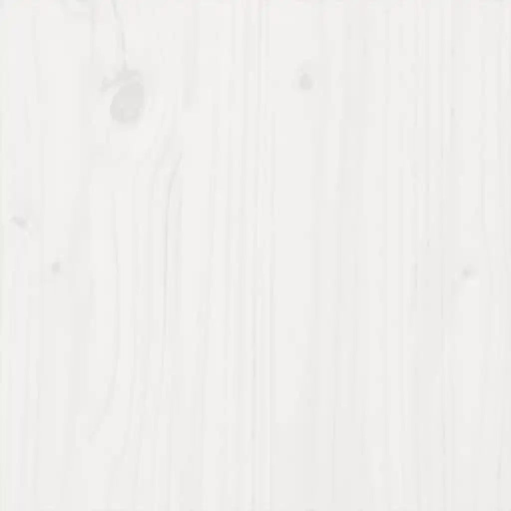 Giroletto-Struttura Letto Bianco in Legno Massello 150x200 cm King Size 320434