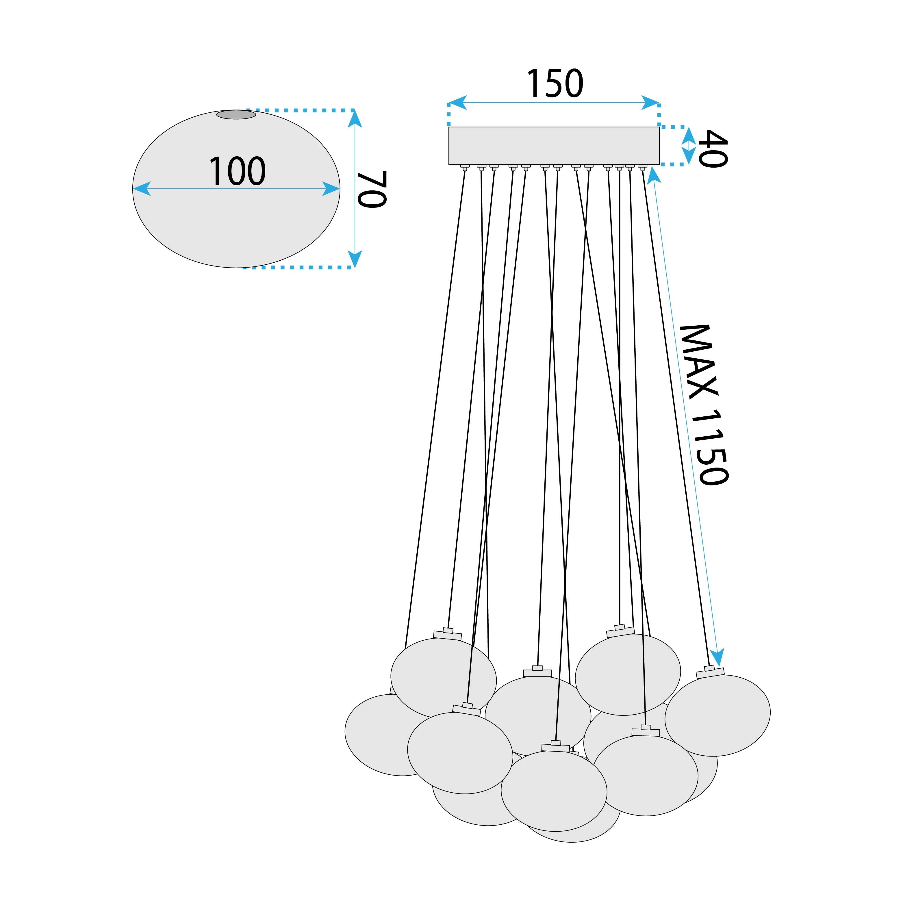 Lampada Ms025-13cp Chrome