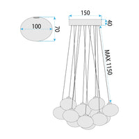 Lampada Ms025-13cp Chrome