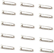 Spille per sicurezza da 100 pezzi - 25 mm - Materiali metallici - Manufatti - Spille metalliche per manutenzione