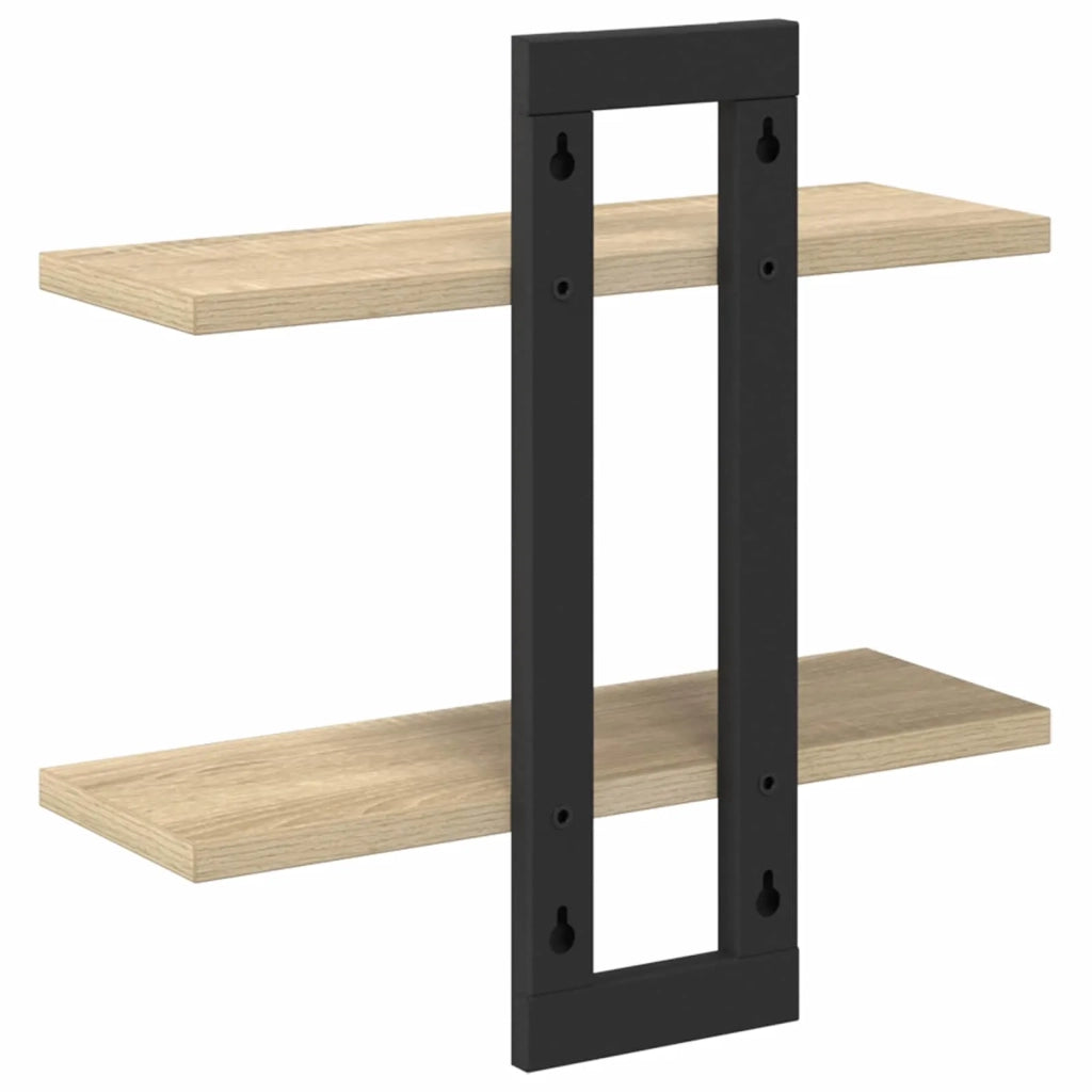 Scaffali flottanti Rovere Sonoma 40 x 15 x 40 cm 8012414