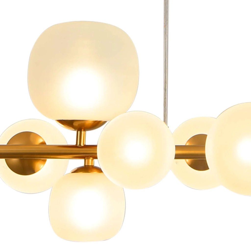 LÚZETE - LAMPADA DA SOFFITTO 10 PARALUMI BIANCO OPALE BIANCO OPALE NICOLETTA