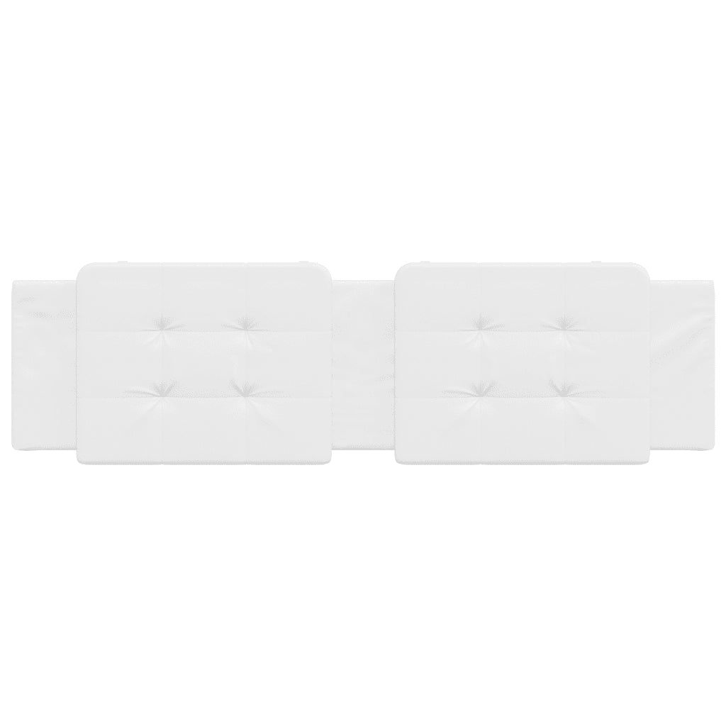 Cuscino Testiera Zadar Bianco 180 cm in Similpelle 374874