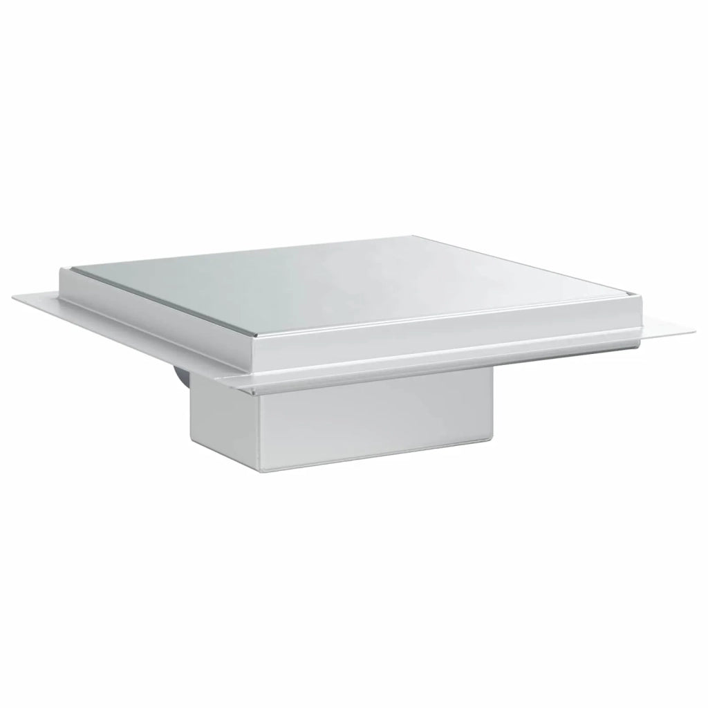 Drenaggio doccia 2 in 1 Argento 20 x 20 cm Acciaio Inox 304