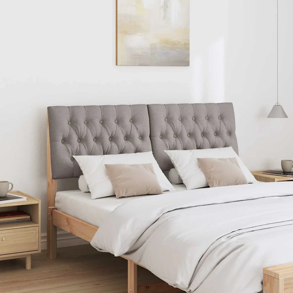 Testiera imbottita-Testiera con Cuscini-Testata Talpa 160 cm Pino massello 965128