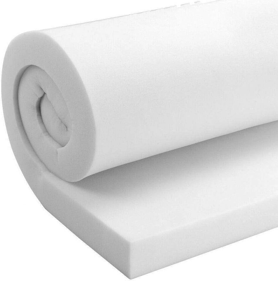 Gommapiuma Spugna 60x160x8 cm Imbottitura Cuscini Divani Sedie Materassi Panche
