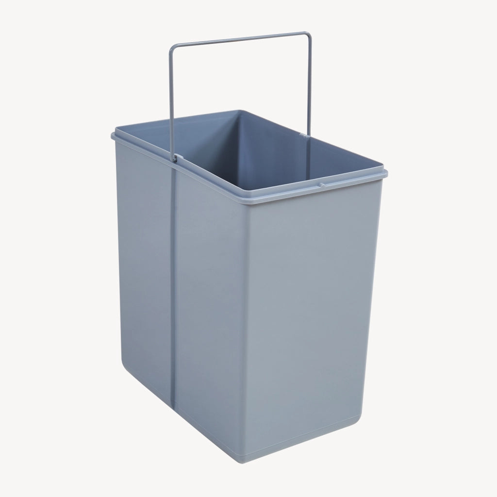 Pattumiera Estraibile Froland con Bidone Sotto Lavello da 20 L - Grigio [en.casa]