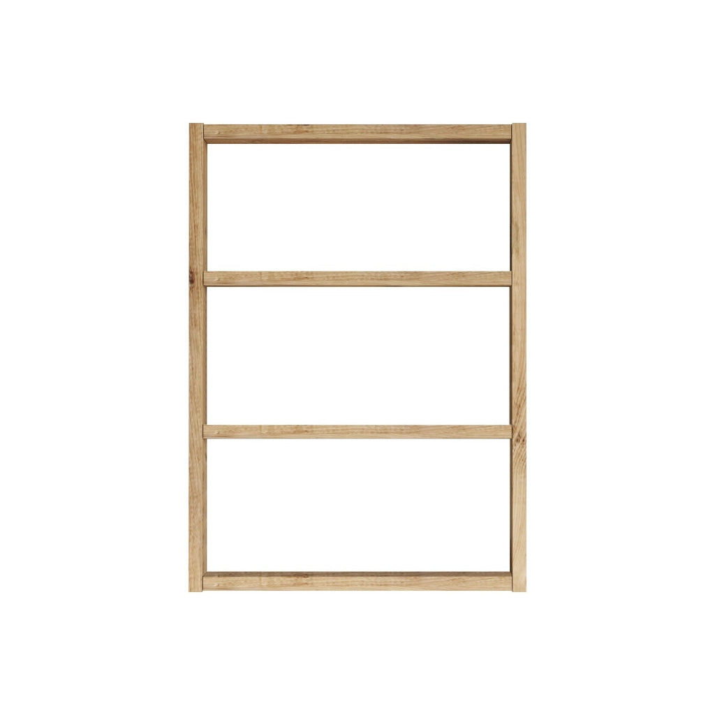 Scaffale da parete in legno "PR1" - 43 x 9 x 60 cm - Pino atlantico
