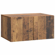 Mobile Porta TV da Muro Legno antico 59,5 x 41 x 30 cm