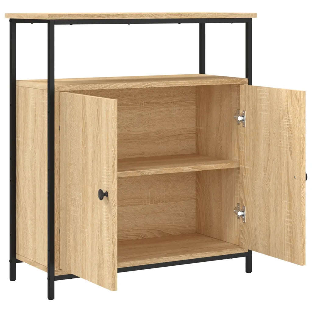 Credenza Rovere Sonoma 70x30x80 cm Legno ingegnerizzato 835530