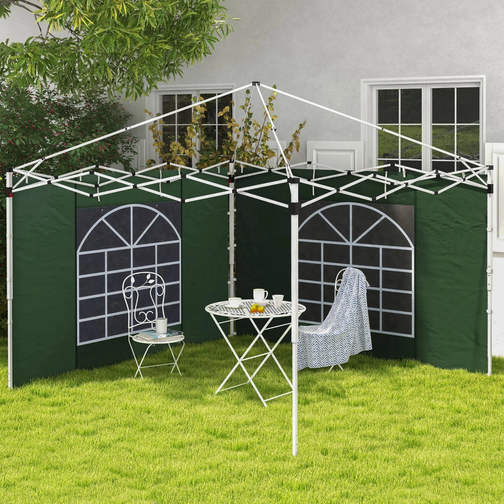 Pannelli Laterali per Carpa ¨C zephmum ¨C Verde 295x195 cm
