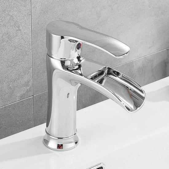 Fonte per Acqua - Rubinetto per Acqua con Funzione di Mistificazione per la Vasca da Bagno - Cromo