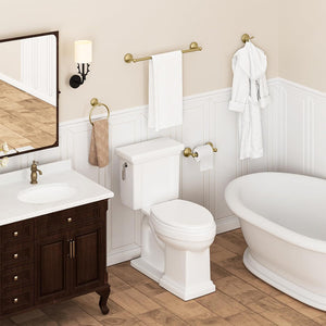 Portasciugamano Da Bagno Brush Gold 332870 Retro