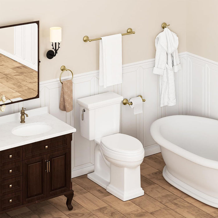 Portasciugamano Da Bagno Brush Gold 332870 Retro