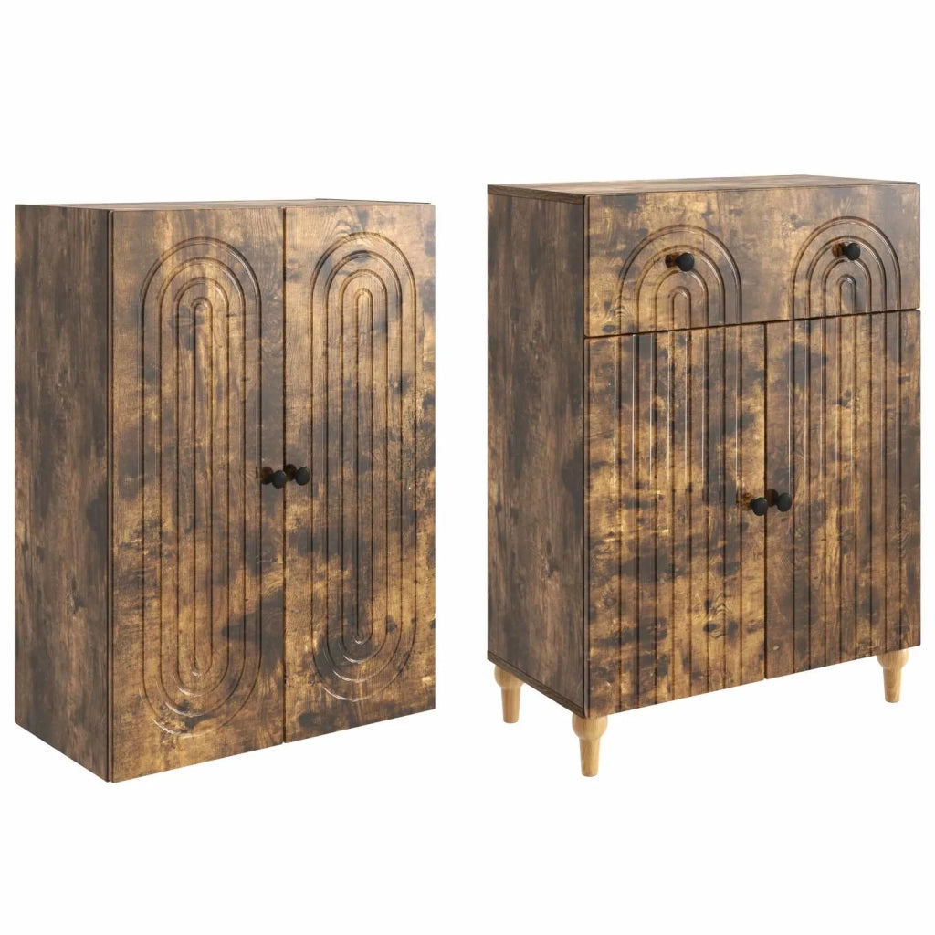 Set di armadi 2 pcs 66 x 34,5 x 90 cm Legno ingegnerizzato 3416489