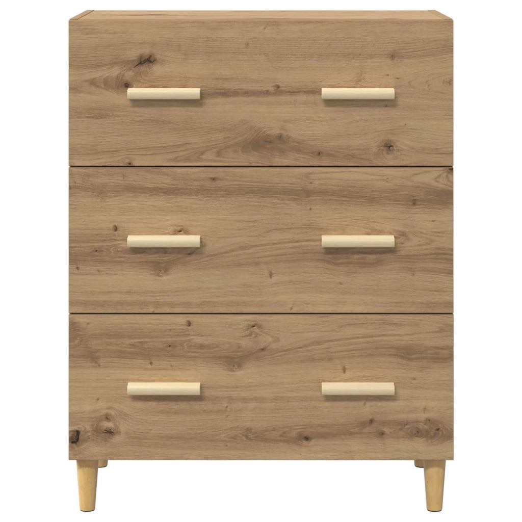 Credenza Rovere artigianale 69,5 x 34 x 90 cm Legno multistrato 880635