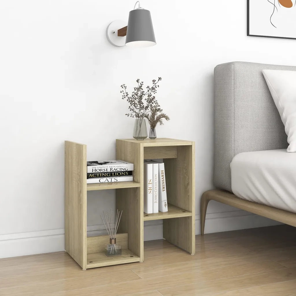 Comodino Rovere Sonoma 50x30x51,5 cm in Legno Multistrato 806370