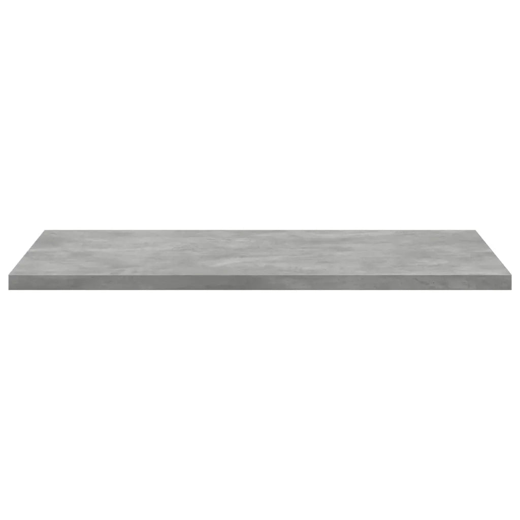 Ripiani per Libreria 8pz Grigio Cemento 40x50x1,5cm Multistrato 805195
