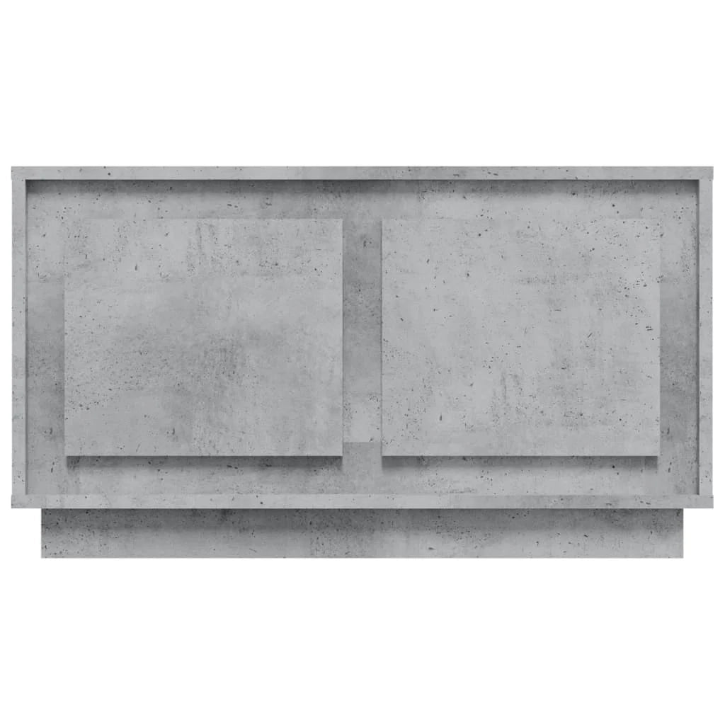Mobile TV multimediale mensola TV credenza TV sala da pranzo soggiorno camera da letto 80 x 35 x 45 cm legno ingegnerizzato grigio 02_0026284