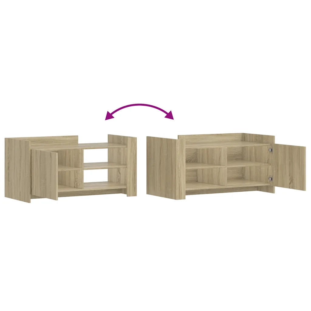 Tavolino salotto | Tavolino da caff¨¨ | Tavolino da Soggiorno Rovere Sonoma 100x50x50cm in Legno Multistrato