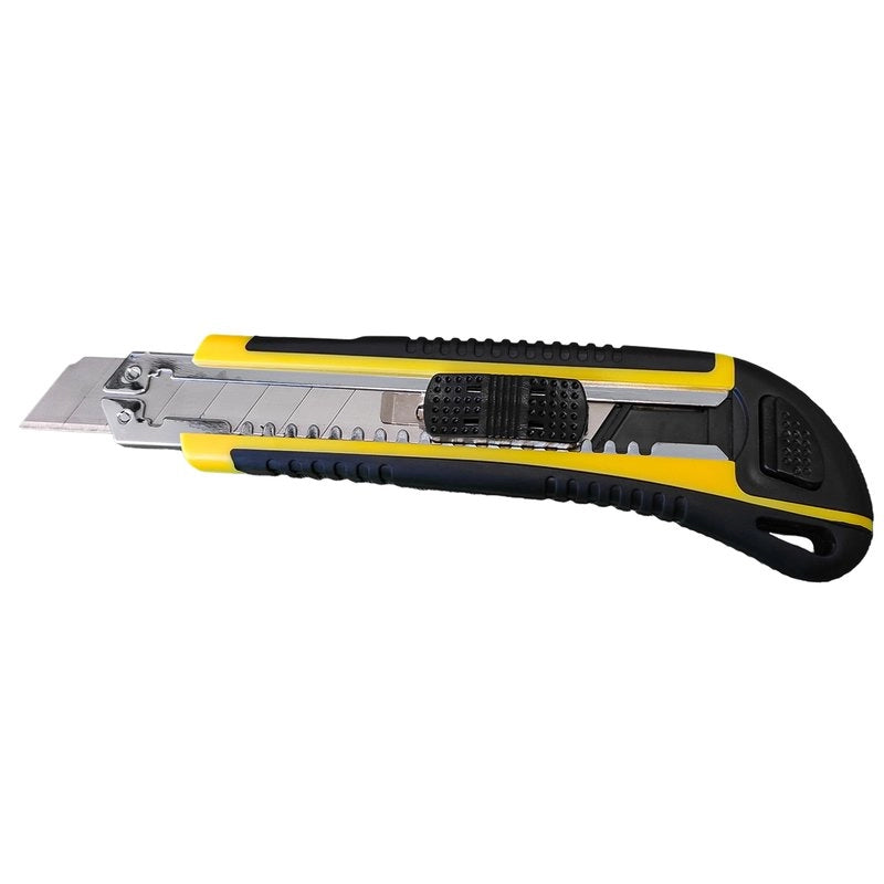 4 Kit Taglierino Cutter Professionale 18mm + 2 Lama di Ricambio