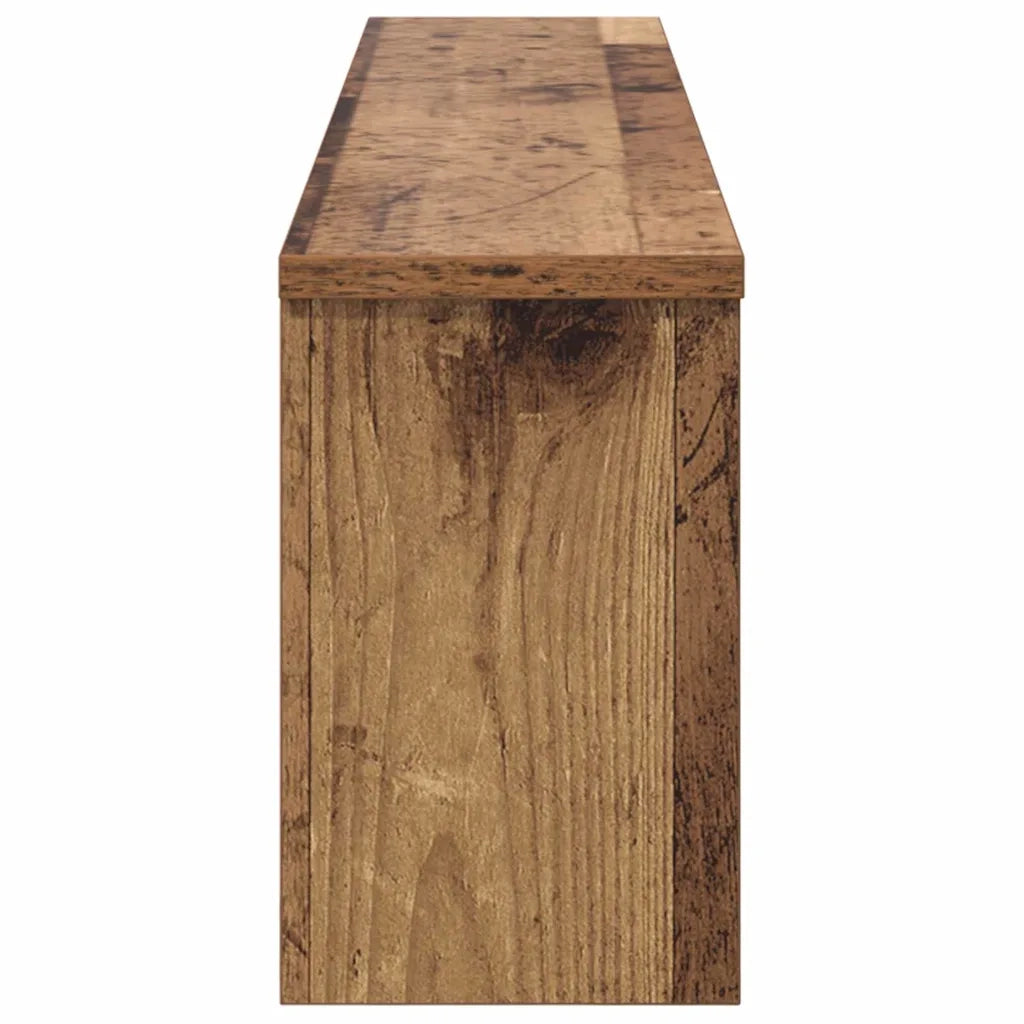 Appendiabiti a muro Legno vecchio 100 x 16 x 26 cm CFW6344837