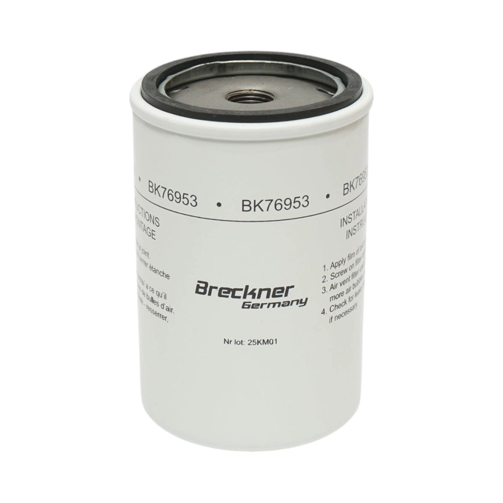Filtro carburante Massey Ferguson, Case IH, Claas, Deutz, Fendt, New Holland 81x122mm, filettatura M16x1,5 codice OEM P553004, SN039