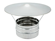 Comignolo Fumi Orizz.Gas D.100 Inox - Zinco Calabria
