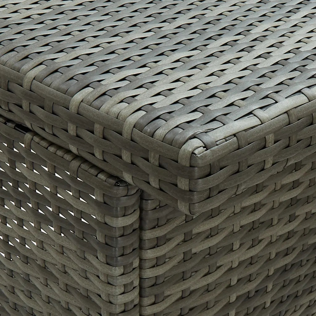 Set da Bar 3 pz in Polyrattan Grigio CFW1859949
