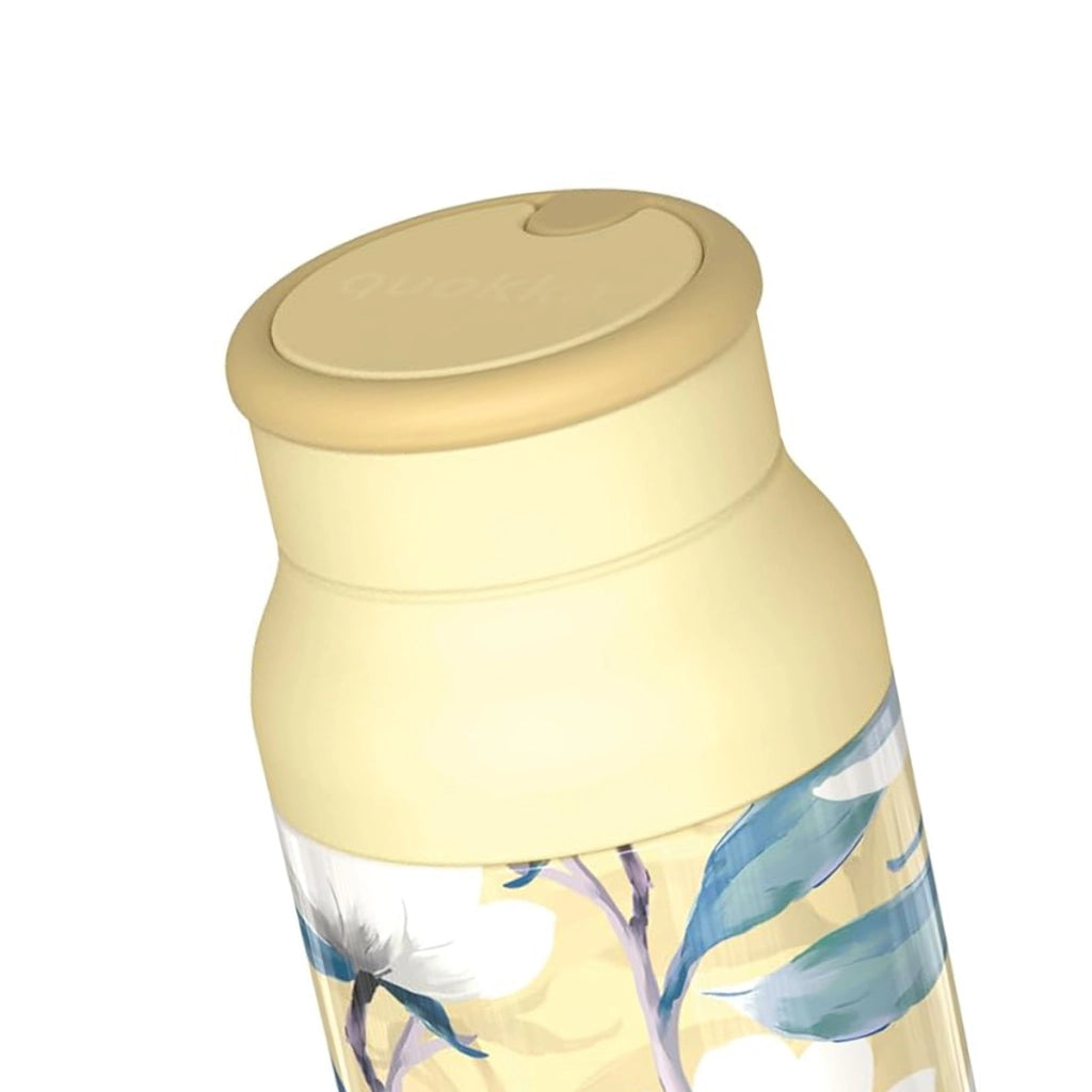 Bottiglia termica Pulse 700ml in acciaio inossidabile Motivo Magnolia ad Acquerello Giallo Quokka