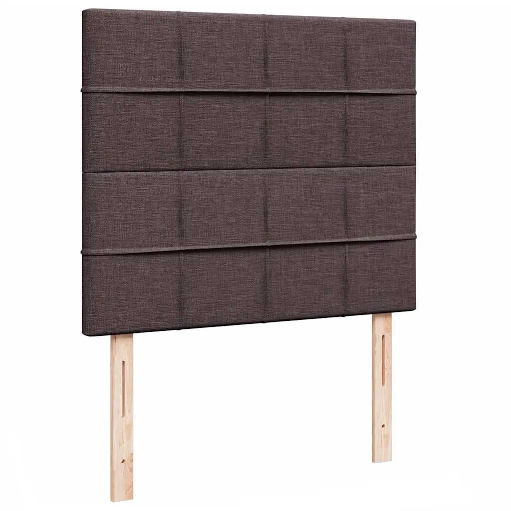 vidaXL Struttura Letto Pouf con Materasso 80x200 cm in Tessuto