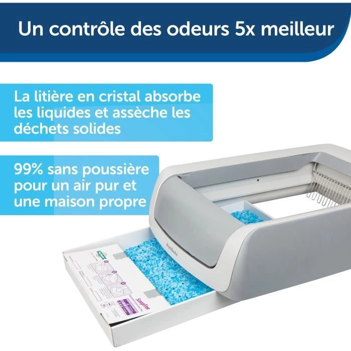 PETSAFE - Coperchio + Lettiera - AUTO SCOOPFREE 1.5