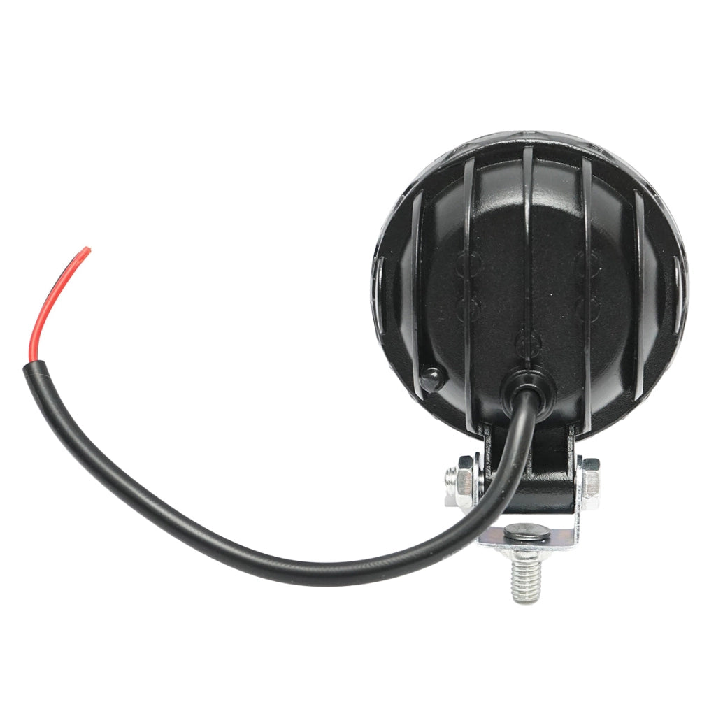 Lampada con 3 LED, 10-30V, 9W, angolo di radiazione 30°, tipo spot, 82x52mm, IP67, 6000K, Breckner Germany