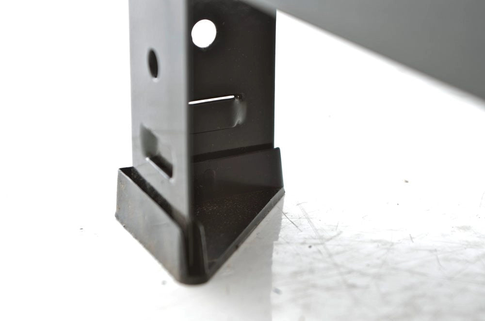 Scaffale zincato ad alta portata nero,90x40x180 cm