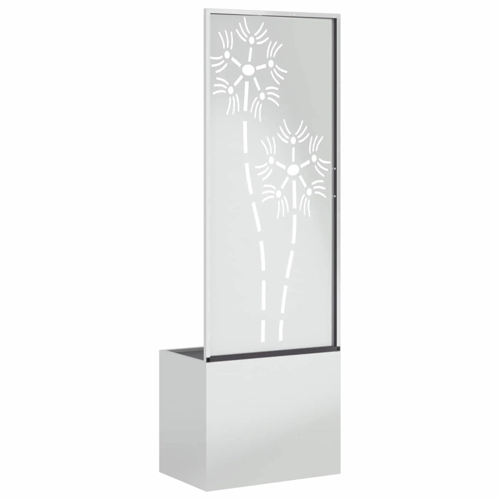 Schermo per privacy in giardino Argento 50 x 32 x 150 cm 876439