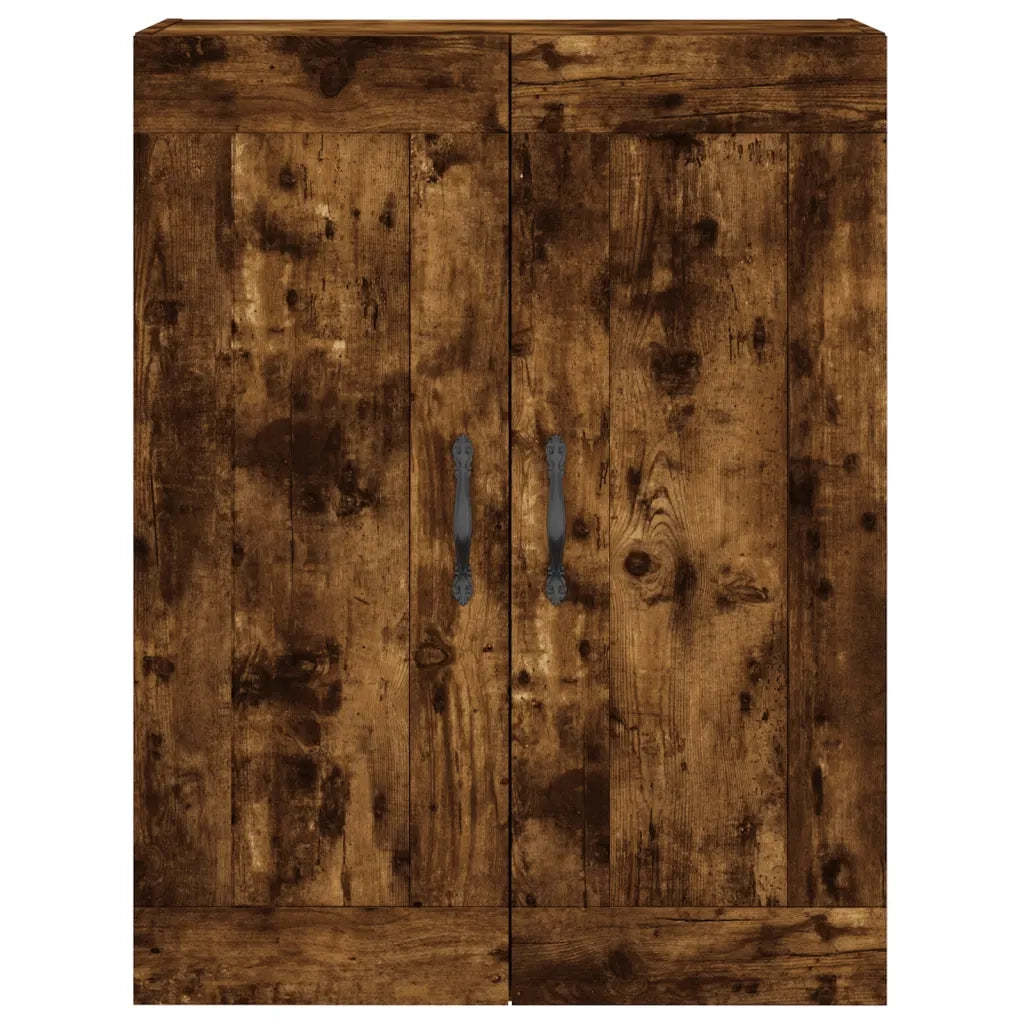 Credenza Rovere Fumo  69,5x34x180 cm in Legno Multistrato 3199910