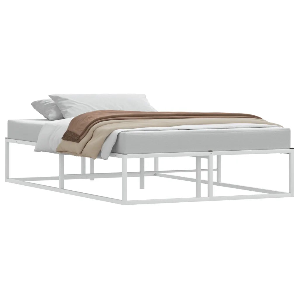 Giroletto senza Materasso Bianco 120x200 cm in Metallo 4017424