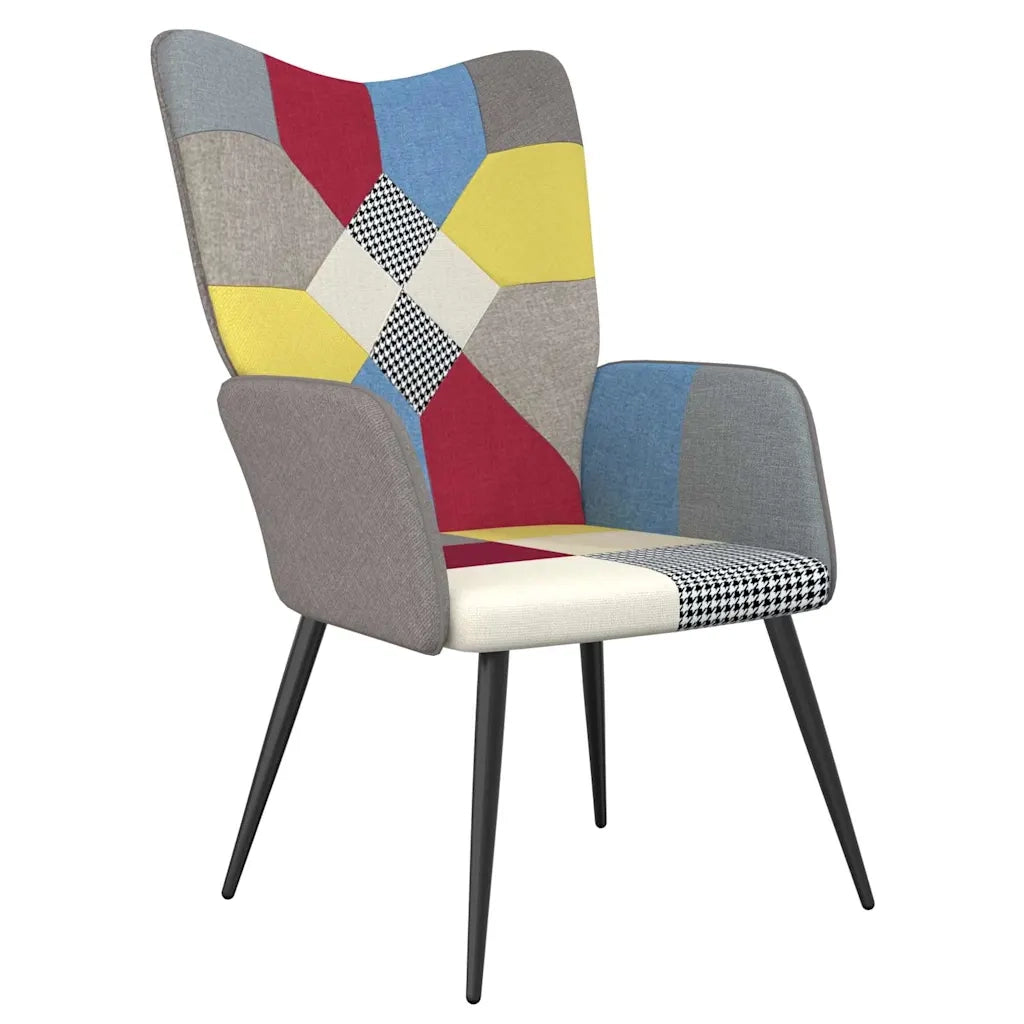 Divano Sedia-Poltrona Relax in Tessuto Patchwork 831000
