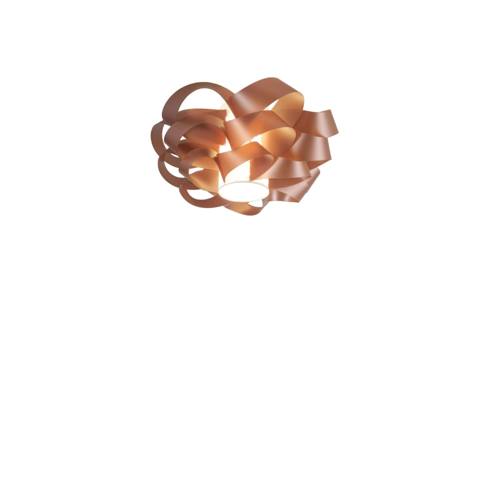 Plafoniera Moderna Cloud Polilux ® Rame 1 Luce E27 D50Cm